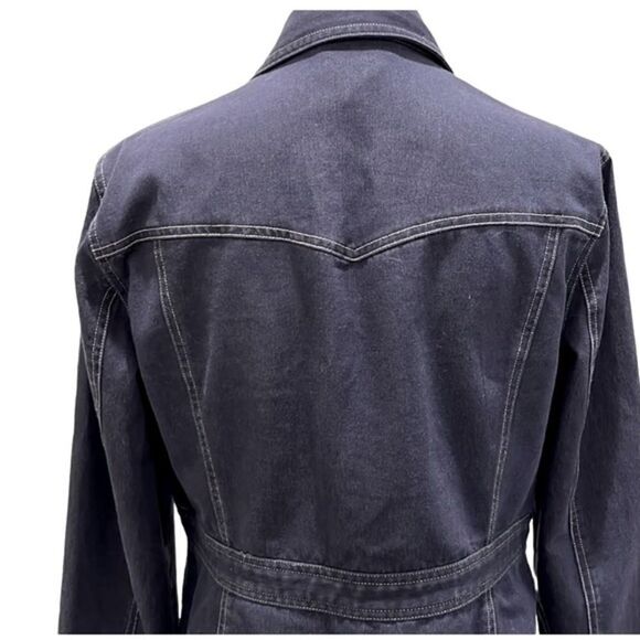Evan - Picone Demin Stretch Button down Jacket. Waist band stitched. - Picture 5 of 7